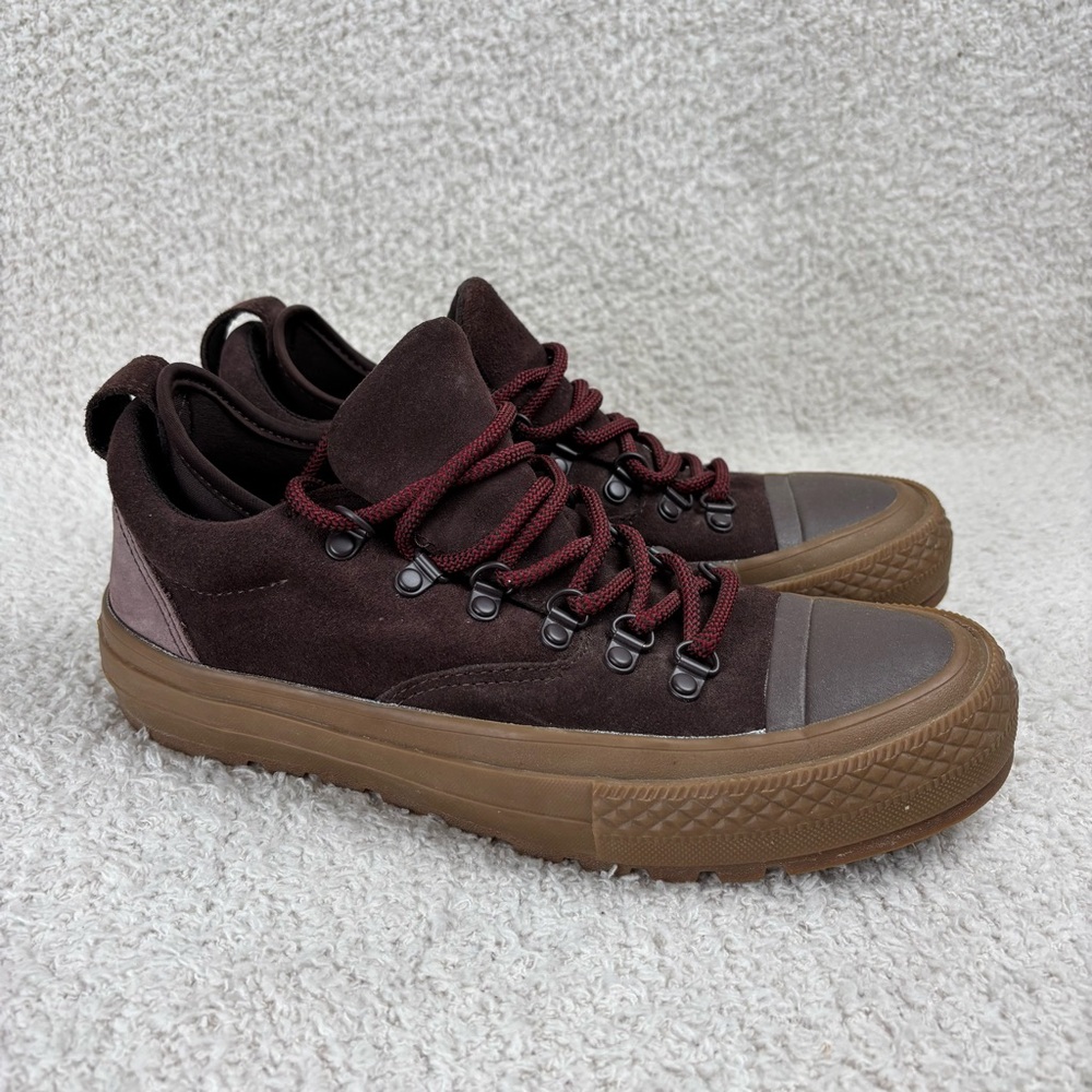 Converse Shoes Unisex M6 W8 Burnt Umber CTAS Descent‎ Ox Lace Up Sneaker 153686C